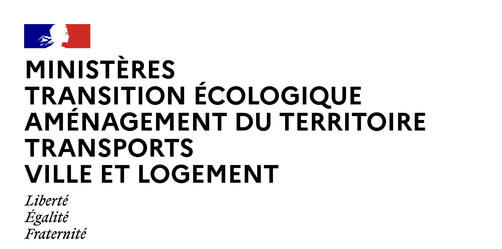 Identité visuelle du ministère de la Transition écologique